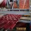plastic glazed roof PVC wave tile production line