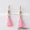Gold Tassel Earrings