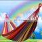 High Quality stripe design hammock swings outdoor double camping hammock
