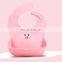 Creative design wholesale hot selling baby waterproof baby silicone bibs