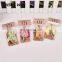  Trade assurance accept office supplies and advertisement gift stationery korean funny metal bowknot shaped bookmark