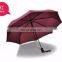 Travel Umbrella, Oak Leaf Automatic Open/Close Foldable Rain Umbrella