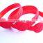Embossed figured silicone bracelets