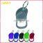Personalized Aluminum Alloy Sandal Flip Flop Bulk Bottle Opener Keychain