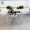 Height 70cm ebb and flow metal rolling bench greenhouse table