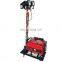 towable portable large area light tower for construction application