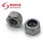 304 Stainless Steel DIN985 Nylon Insert Lock Nut factory price
