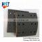 Factory price non-asbestos heavy duty brake lining for sale