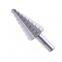 Step Cone Drill Bit Set for Wood, Thick Metal, Stainless Steel