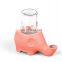 Elephant Shaped Auto Anti-splash Pet Bowl Cats Dogs Bowl Neck Protection