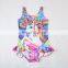 2019 Kids one piece unicorn swimsuit beachwear 2-8T kids girls bikinis swimwear