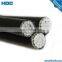 NFC33-226 MV 3+1 core AAC/AAAC/ACSR conductor Aerial Bundled cable 11kv ABC cable