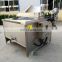 CE approved automatic mixing batch fryer machine for chicken wings pork rinds fish and chips