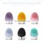 portable silicone facial electric cleansing face brush for home use