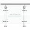 Hot Selling Balcony Stainless Steel Luxury Railing stairs railing designs in steel Manufacturer in China