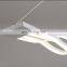 Modern Wave LED Pendant Light Dimmable Fixture Ceiling Chandelier Light LED Hanging Light Fixture for Contemporary Living Room