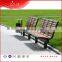 new outdoor street wooden long bench chair