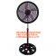 16 inch plastic stand fan with timer setting/electric standing fan with three blades