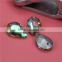 Point back teardrop shape two holes sew on galss material rhinestone ab color very shining beautiful for Clothing Accessories