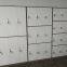 Full height 6 doors metal locker storage clothes wardrobe cabinet H1850XW900XD400mm