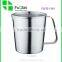 High Quality Dinkware insulated Stainless Steel Steaming Frothing Pitcher Milk Jug with lid