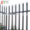 QYM High Quality Powder Coated Steel Palisade Fence