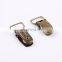 Fashion Customized Adjustable Duck Mouth Buckle Strap Metal Pacifier Suspender Clip