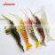Wholesale joined prawn lure 10.5cm5g artificial fish lure soft baits fishing shrimp bait