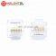 MT-5053S Fully Stocked Gold Plated RJ45 8P8C Small Plug Cat5E Cat6 Cat7 Modular Connector