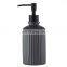 2022 household modern grey ceramic decor 5 piece bathroom accessories set