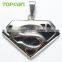 Topearl Jewelry Latest Design Black Enamel Superman The Man of Steel Superhero Pendant MEP682