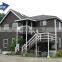 Prefabricated Flat Pack 2 Floor American Style Light Steel Structure Luxury Villa House