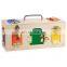 Educational preschool montessori wooden lock toys