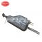 High Quality  Auto parts stainless steel Real Exhaust Muffler for Hyundai accent