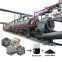 New design 2022 continuous type waste tyre/plastic pyrolysis plant  recycling machine