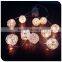 led copper ball light battery powered 3V holiday light
