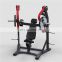 Supply the best quality decline chest press machine free weight gym equipment plate loading machine