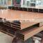 6063-T5 Wooden grain aluminium flat tubes , aluminium flat tube profiles