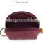 Hot Sale Custom Gift Mini Felt Change Bag Small Coin Purse Organizer with Key ring