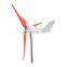 Hot Sale 300W 12V 24V Horizontal Axis Wind Turbine Alternative Energy System Wind Power Generator