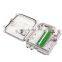 Outdoor Pole mounted 12 port FTTH ODP FDB box optical distribution box load with SC APC Pigtail 12 Core