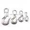 Wholesale Factory 650kg WLL 304 Stainless Steel Trigger Round Swivel Eye Lifting Snap Tone Hook Chain Snap Hook