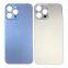 Back Cover For iPhone 13 Pro Tempered Glass Rear Housing With Big Hole Cell Phone Spare Parts