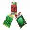 Custom printing  three side seal  paper agricultural seeds  packaging bag