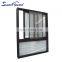 Superhouse latest sliding window design AS2047 Certified hot sale aluminum frame sliding window with a fixed window