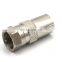 Conector de television por cable 9.5 enchufe / enchufe, Pal, rosca, Lotus