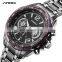 SINOBI Classic Man Watch S9696G Masculine Wristwatch Male Luminous Hands Watch Small Three Dial Watches