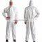 Best price disposable hazmat coveralls microporous film coated workwear disposable coverall protective