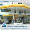 Good durable steel space frame petrol station