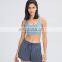 Sexy Strappy Beauty Back Padded Sport Bra New High Quality Women's Yoga Fashion Private Label Sportswear Bra Top for Adults